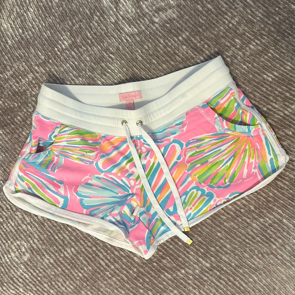 Lilly Pulitzer Womens Chrissy Beach Shorts Medium - LIKE NEW